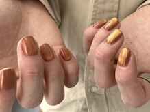 クレモアネイル 池袋西口店(CLEMORE NAIL)/アプリコットオレンジマグネット