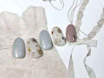 サロンドランジェ(salon de Lange)/ジュエリーネイル
