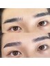【定番★整眉】メンズアイブロウ+眉毛パーマ(眉毛WAX/間引き)¥8,800→¥7,800