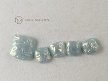 ネイルメゾン 梅田(NAIL MAISON)/もやもやブルーミラー