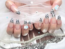 ベルグローアルファネイル(BELLE GROW ALPHA NAIL)/ヒョウ柄ネイル