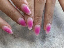 ミエレ(miele)/海外ピンクオーラネイル