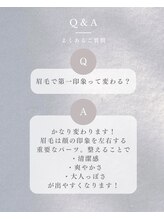 リノア(Linoa)/よくあるご質問【メンズ眉毛】