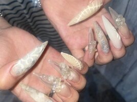 Rei限定　個性派ネイル