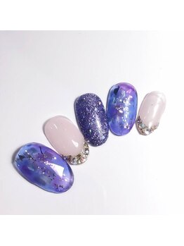 エトワール 大垣店(Etoile)/パープルネイル