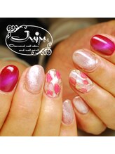 ジュジュ(Juju)/クリスマスステンドグラスネイル