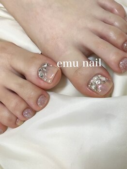 エム ネイル(emu nail)/フットやり放題☆