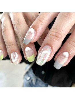 非対称フレンチ♪