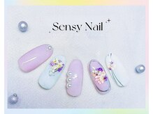 センシー ネイル スタジオ(Sensy Nail Studio)/季節に合うニュアンス定額ネイル