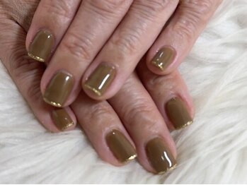 ロングルリー(Long lurie)の写真/季節感のあるデザインで、指先にも彩りを♪一本一本丁寧なケアとモチの良さで、自爪にも優しい◎