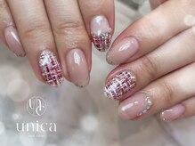 ユニカ(unica)/ツイードネイル