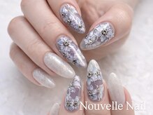 ヌーベルネイル(Nouvelle Nail)の雰囲気（大人の指先に。手描きだから叶う、唯一無二のデザイン）