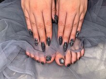 NailSalon GAGA【美フォルム/フィルイン/パラジェル】/きらきらフラッシュネイル☆