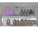 定額nail シンプル