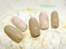 フランセス(Frances)/タイダイネイル