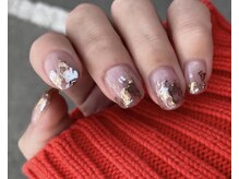 ネイルズ バイ マイ(NAILS BY MAI)/メタルゴールド×シルバー
