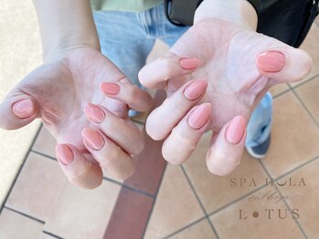 スパフーラ(Spa HULA)/ワンカラーネイル