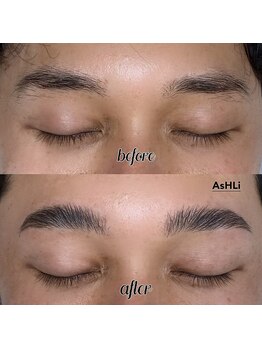 アシュリー 表参道(AsHLi)/メンズハリウッドブロウリフト