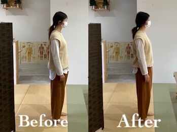 整体院京谷 富山店/姿勢が変わるを体感してください