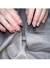 ビューティーエース リネイル(BeautyA×Re:NaiL)/大人っぽネイル★