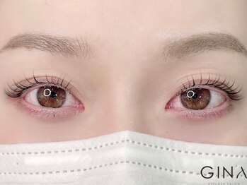 ジーナ(GINA)の写真/垢抜け美人な魅力的なお目元に★外国人風ALLブラウン100本~[新規]クーポン有♪モテ可愛デザインをご提案♪