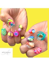 アヤネイルズ アンド アイラッシュ(AYA NAILZ.＆Eyelash)/わいわい寿司ネイル