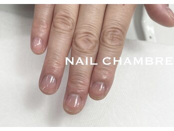 ネイル シャンブル(nail CHAMBRE)/ケアのみでもピッカピカに