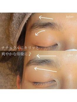 ロアー 青山店(RAWR)/メンズ美眉スタイリング