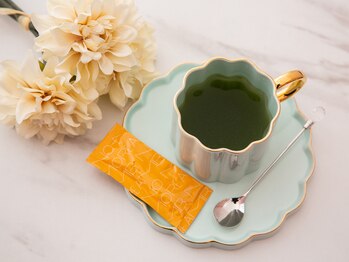 ヨサパーク マシェリ/2.お茶を飲んでリラックス♪