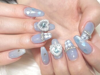 チャーピーネイル(CHIRPY NAIL)/定額A*千鳥柄*