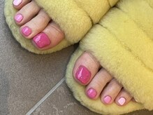 ネイルサロン コフレ あべの店(Nail Salon Coffret)の雰囲気（フットジェルもおすすめです！）