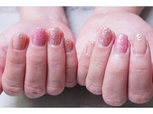 プチリリィ(Petit Lily)/みずみずしいピーチネイル