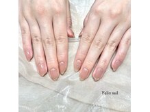 フェリックスネイル(Felix nail)の雰囲気（上品なデザインに合うピンク・ベージュのカラー沢山ございます♪）