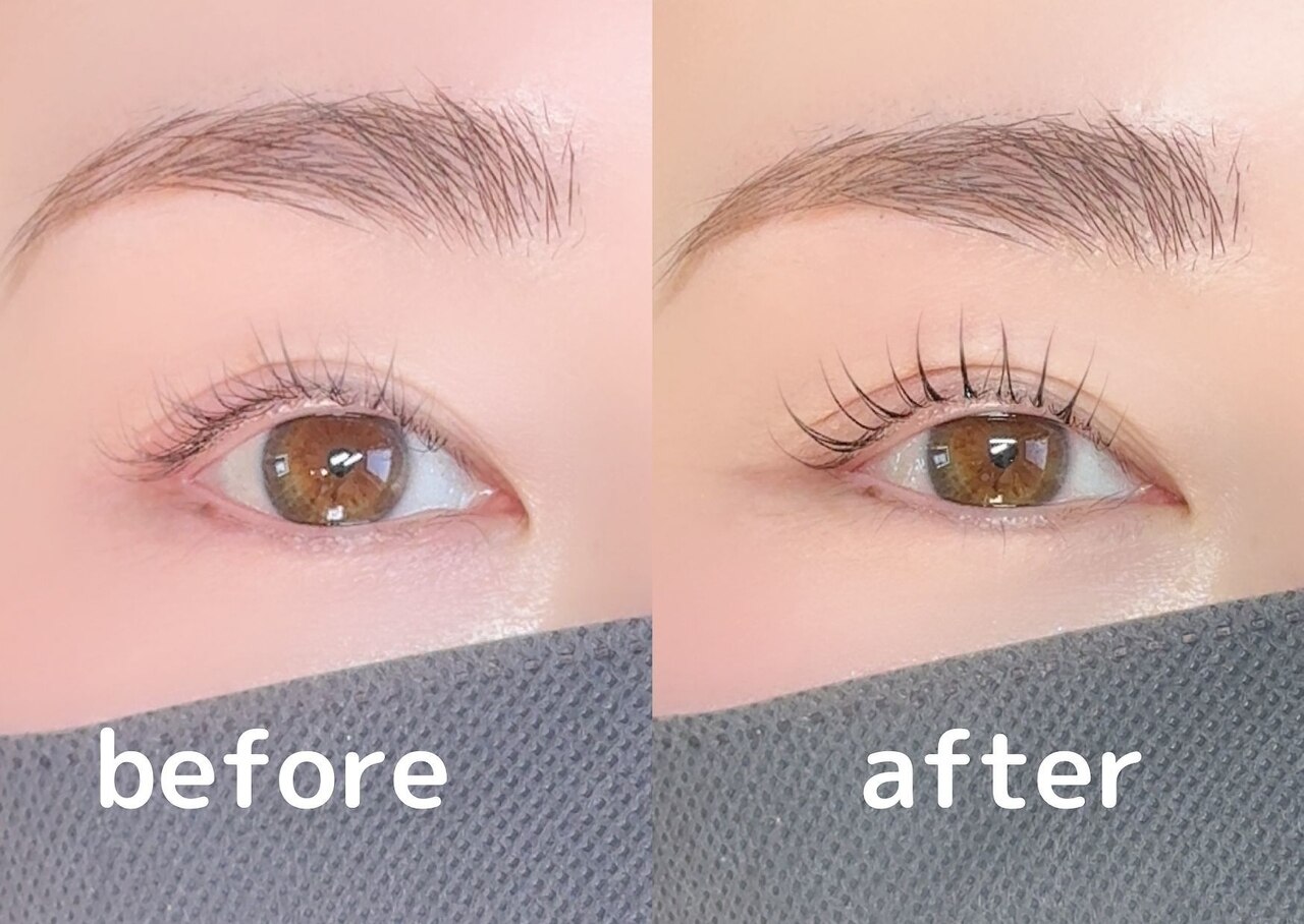 【人気No１☆】デザインまつげパーマ・パリジェンヌ★コーティング仕上げ