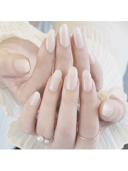 サロンド うるりら 秋田本店(salon de うるりら)/微パール入りシェルホワイト