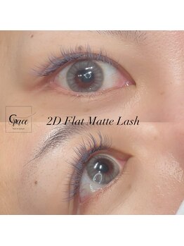 ネイルサロン グレイス(Grace)/２Dフラットマットラッシュ