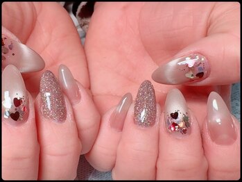 ライトキュア(Right Cure)の写真/【歴20年オ-ナ-施術★高技術nailをご提供!】シンプル/流行り/個性的なデザインまで*すっぴんOKな気軽さが◎