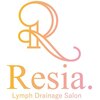 レシア(Resia.)ロゴ