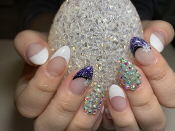 ネイルサロン スマイリー 古川橋店/敷き詰めネイル