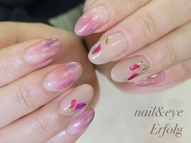 春のチューリップネイル！