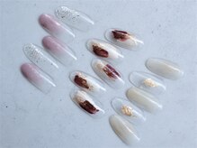 アバネイル 藤が丘(AVA NAIL)/【クリアニュアンスネイル】