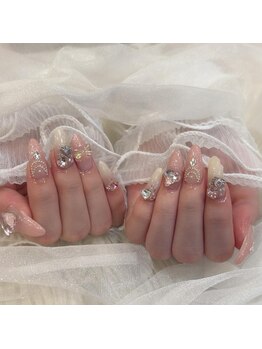 リンドネイル バイ モカ アンド ララ(Lind nail by moca and LaLa)/キラキラネイル