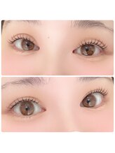 クリア アイラッシーズ アンド ネイルサロン シャイン(CLEAR & SHINE)/＆healthyフラットリッシュ100本