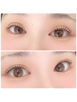 クリア アイラッシーズ アンド ネイルサロン シャイン(CLEAR & SHINE)/＆healthyフラットリッシュ100本