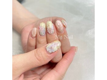 エムジーネイル(Mg Nail)/フワラーネイル