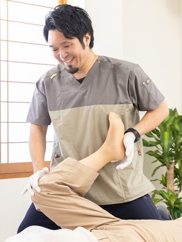 柔 ヤワラ/施術風景（整体/腰痛/リラク）