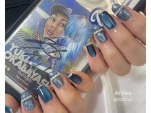 アロワ(Arowa)/ブルーマグネットネイル