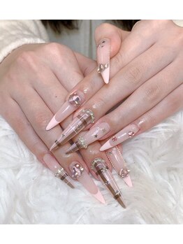 Miya_nail 【ミヤネイル】の写真/【つけ放題/長さだしOK】持ち込みデザインも低価格★OPEN記念価格で理想のボリュームネイルを実現