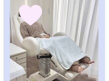 ベッレ マーニの雰囲気(フットケアは楽な体勢で受けていただけます)