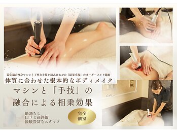憩いサロン ユリ(yuri)の写真/二の腕の振袖肉・ブラ上のハミ肉に!医療提携サロンのWマシン×極上リンパで最速美腕へ★初回90分8000円~